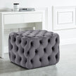 Square Footstool Cushion - handmade