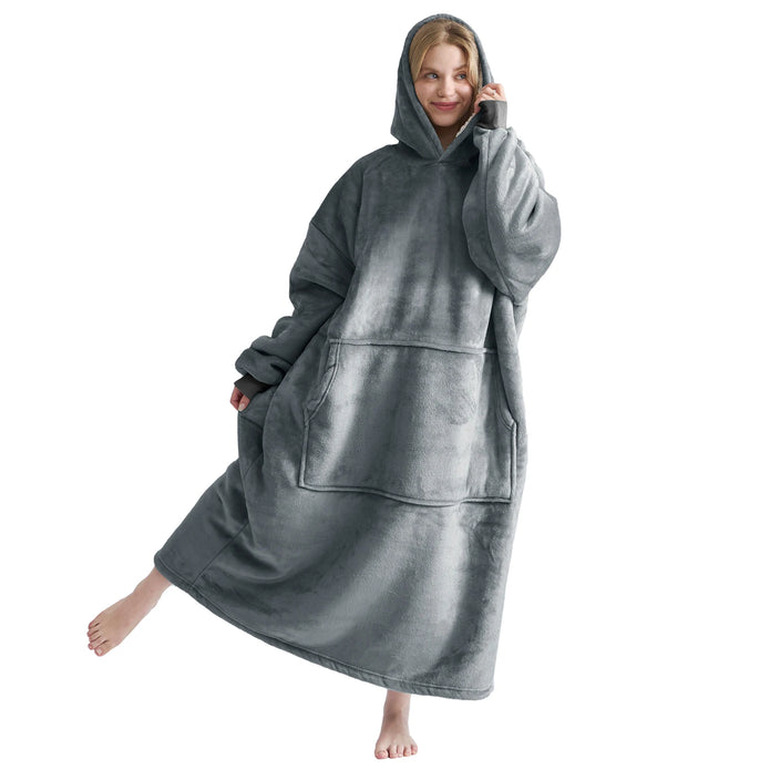 Sherpa Wearable Blanket - handmade