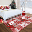 Christmas Washable Area Rug - handmade