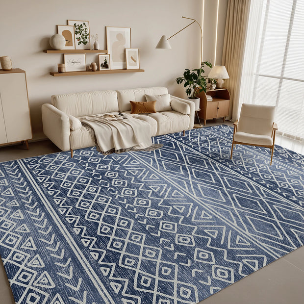 Machine Washable Area Rug - handmade