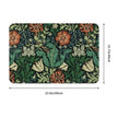 William Morris Floral Doormat - handmade