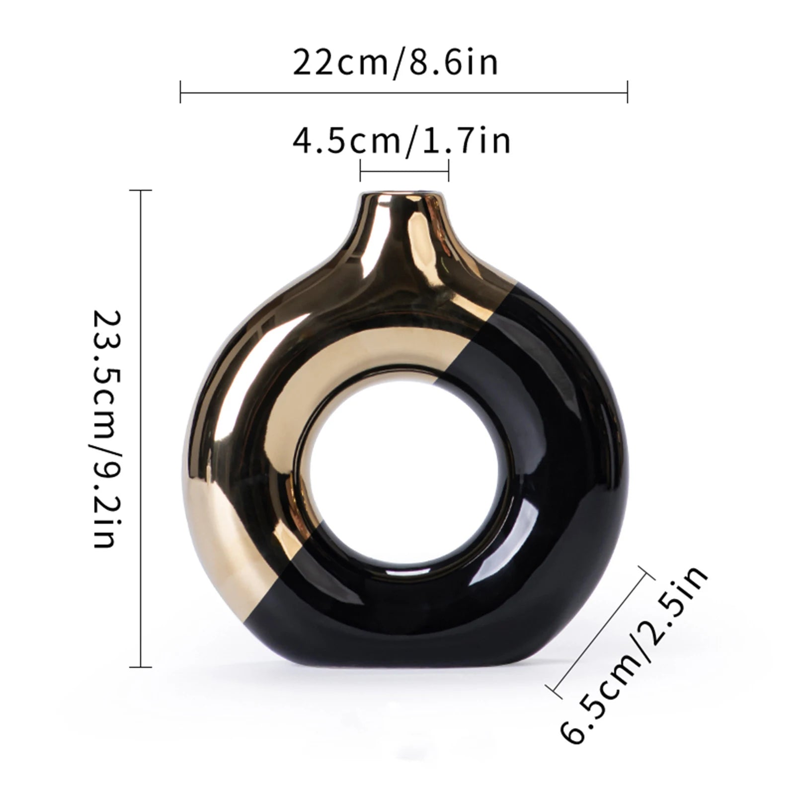 Luxury Nordic Flower Vase - handmade