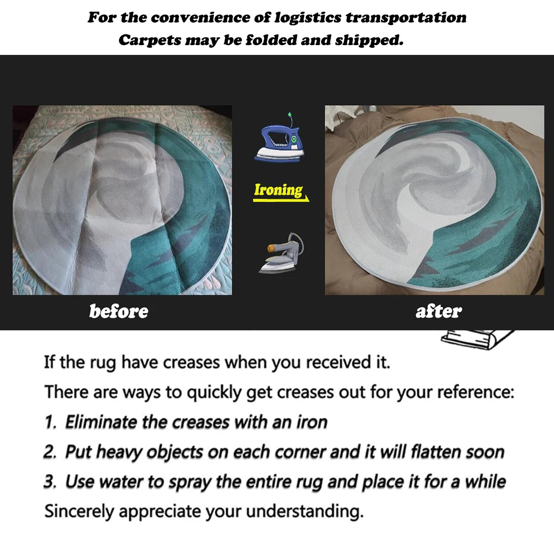 Kids Bedroom Play Mat - handmade