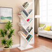 Rustic Standing Tree Bookshelf - handmade