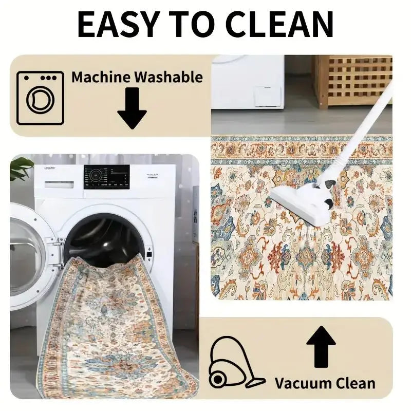 Bohemian Outdoor Rug - handmade