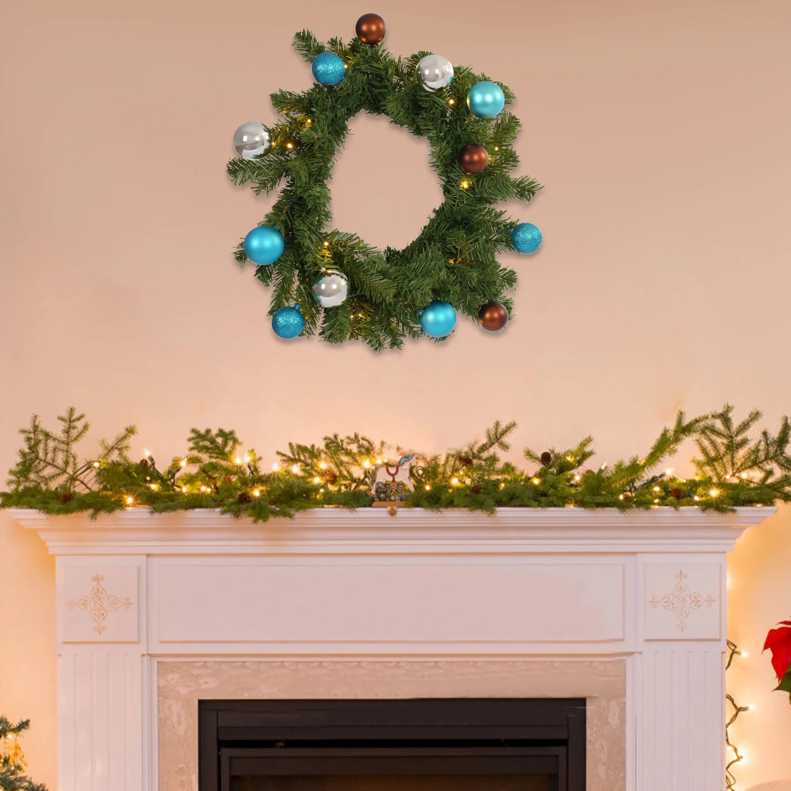 Balconera 6ft Pre-Lit Christmas Tree - handmade