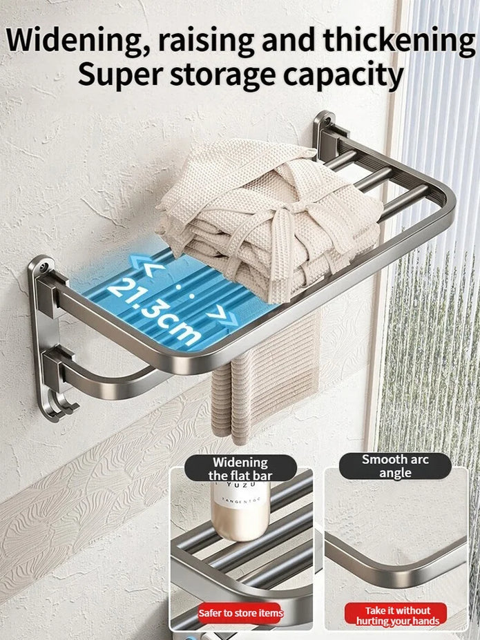Upgraded Aluminium Towel Rack - handmade
