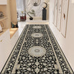 Retro Persian Corridor Runner Rug - handmade