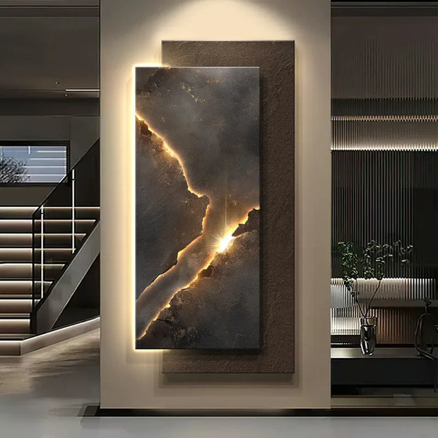 Light Luxury 3D LED Wall Lamp - handmade