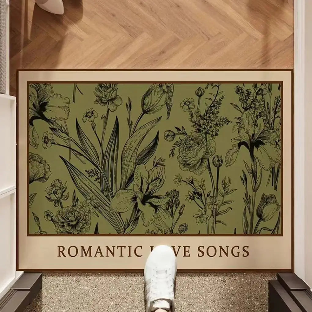 Diatom Bathroom Floor Mat - handmade