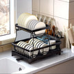 Black Kitchen Dish Rack - handmade