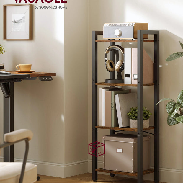 VASAGLE 4-Tier Bookshelf - handmade