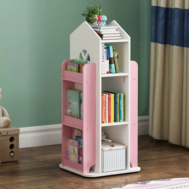 Rotating Kids Bookshelf - handmade