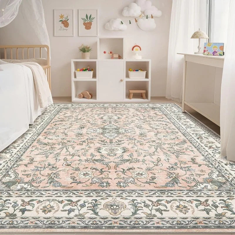 American Vintage Living Room Rug - handmade