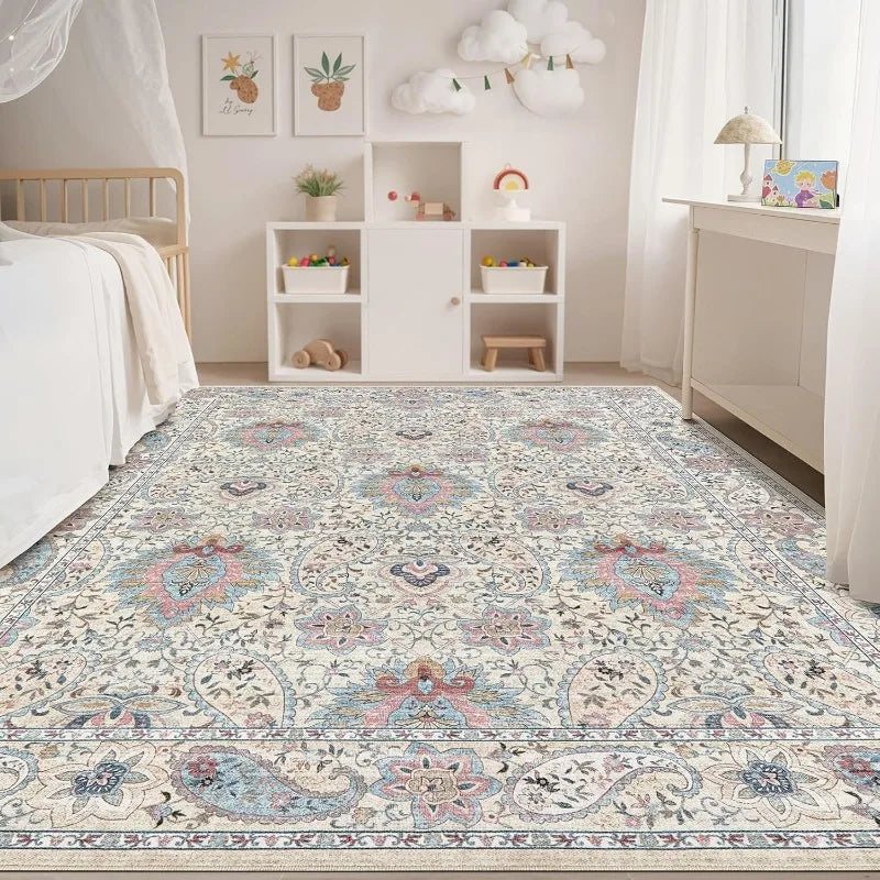 American Vintage Living Room Rug - handmade