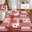 Christmas Washable Area Rug - handmade