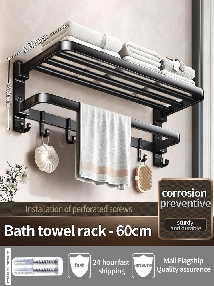 Upgraded Aluminium Towel Rack - handmade