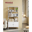 VASAGLE Large Bookshelf with Doors - handmade