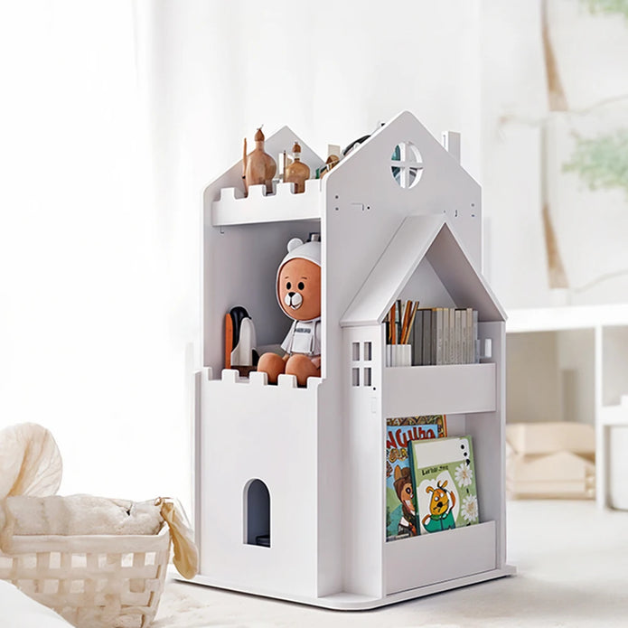 Rotating Kids Bookshelf - handmade