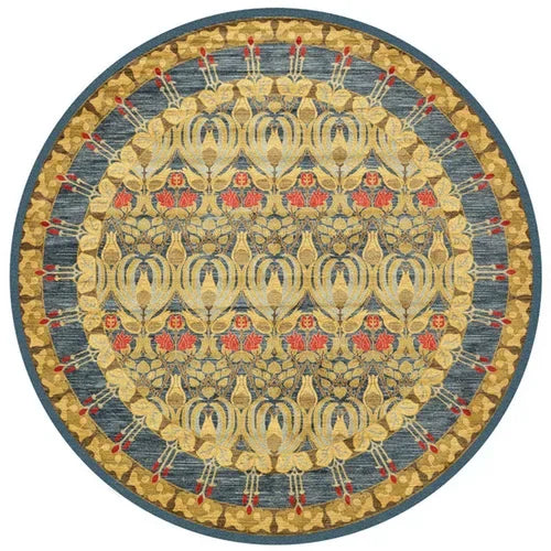 Persian Style Round Rug 2 - handmade