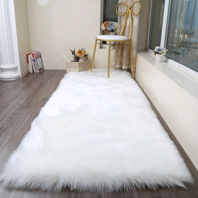 Soft Fluffy Carpet - handmade