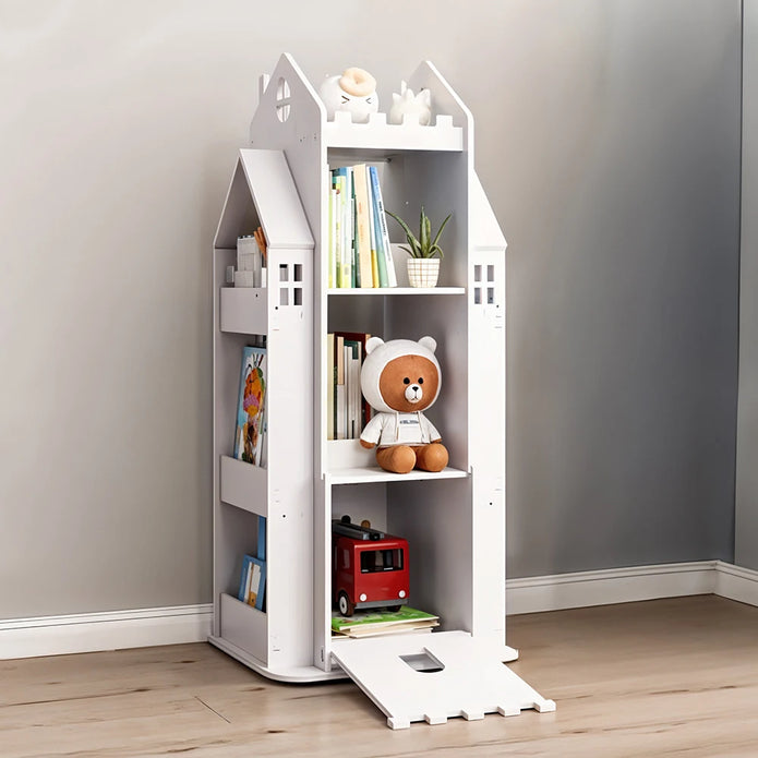 Rotating Kids Bookshelf - handmade