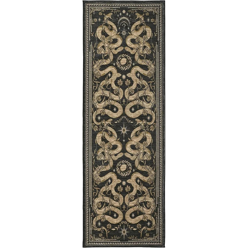 Machine-Washable Bedroom Floor Carpet - handmade