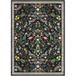 Floral Plaid Large Area Rug - handmade