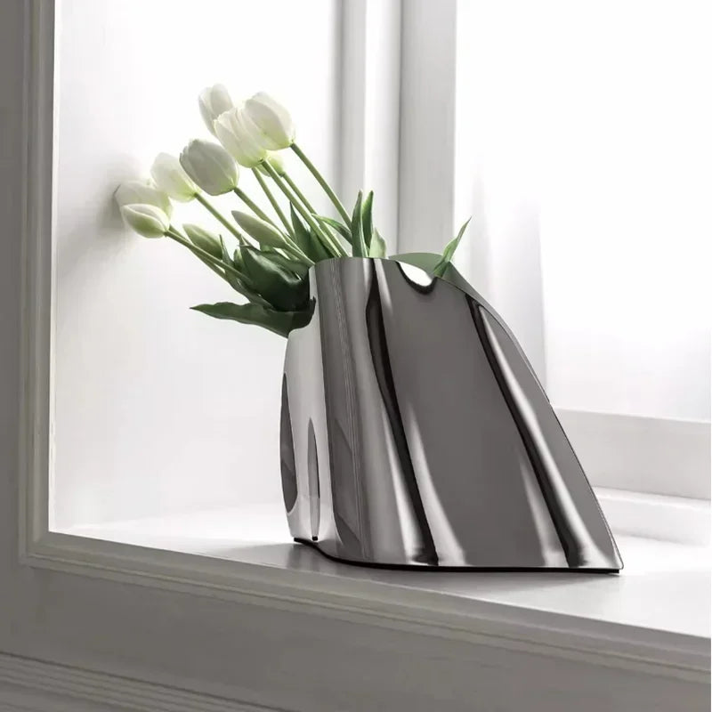 Stainless Steel Ice Bucket - handmade