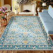 Floral Butterfly Bedroom Rug - handmade