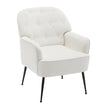 Modern classic upholstered lounge chair living room bedroom single sofa dressing chair - handmade
