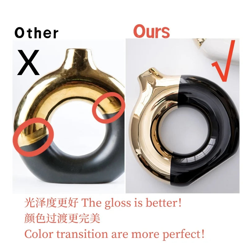 Luxury Nordic Flower Vase - handmade