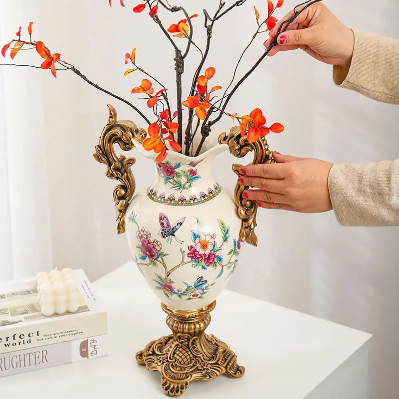 Chinese Ceramic Vase - handmade