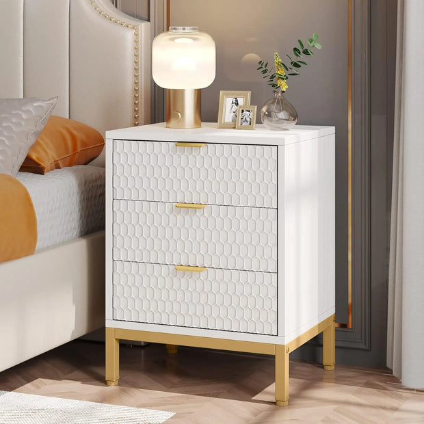 3-Drawer Bedside Table – premium handmade décor piece for modern homes.