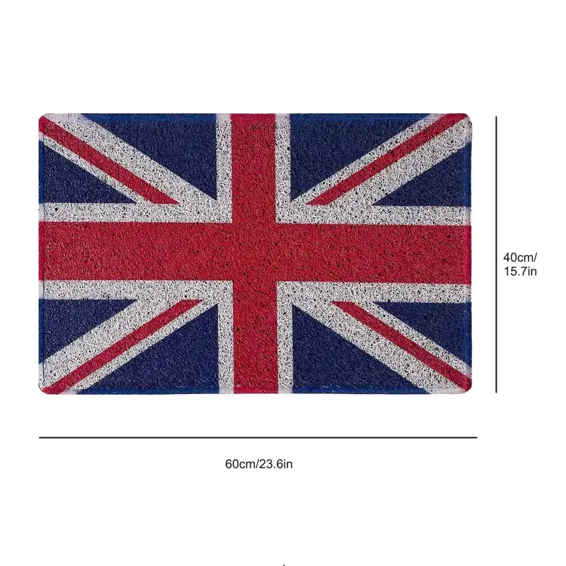 British Flag Mat - handmade