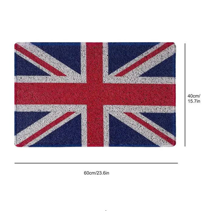 British Flag Mat - handmade
