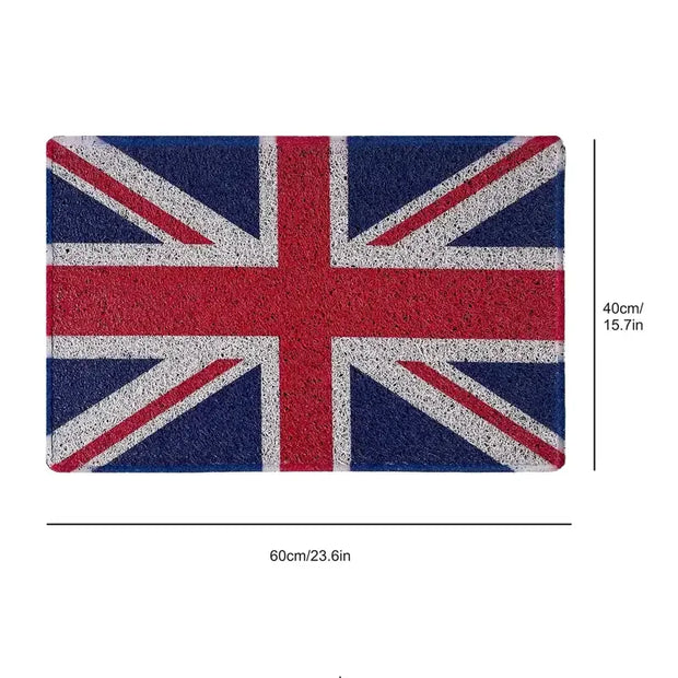 British Flag Mat - handmade