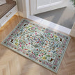 Floral Machine Washable Rug - handmade