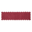 Origins Scalloped Elsie Coral - handmade