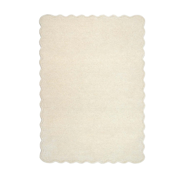 Origin Scalloped Elsie Cream - handmade