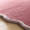 Origins Scalloped Elsie Coral - handmade