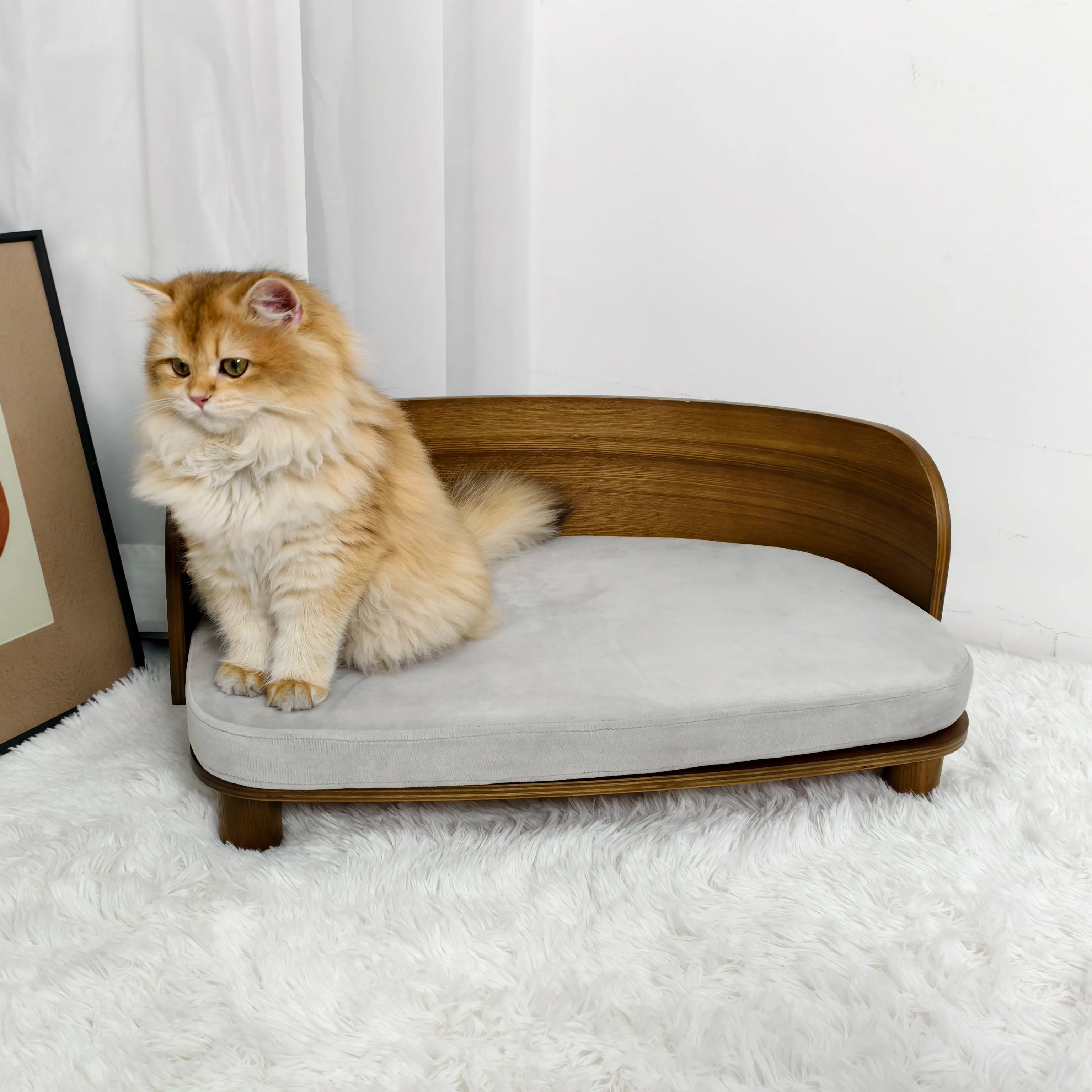 Elevated Cat Bed - handmade