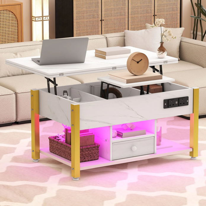 4-in-1 Foldable Coffee Table – premium handmade décor piece for modern homes.