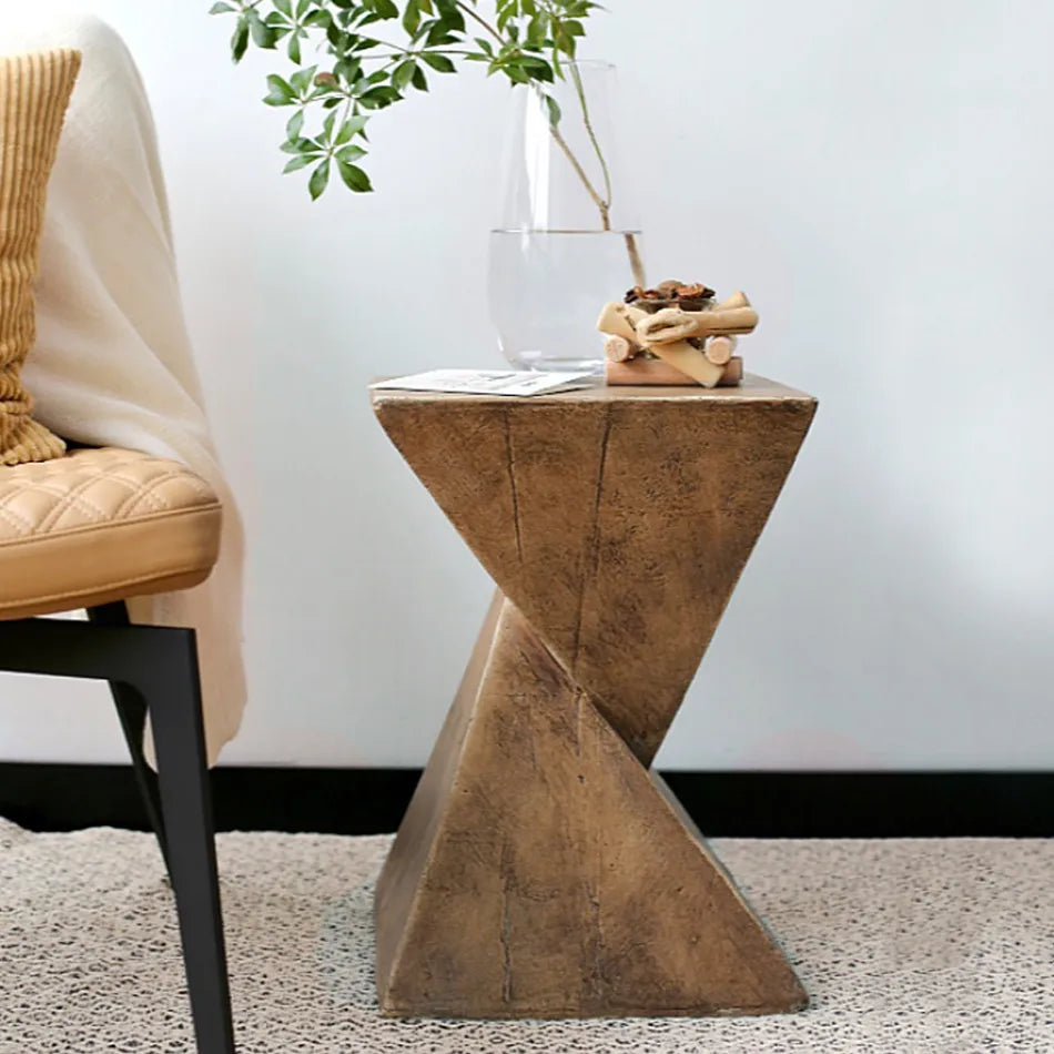 Concrete Accent Table - handmade