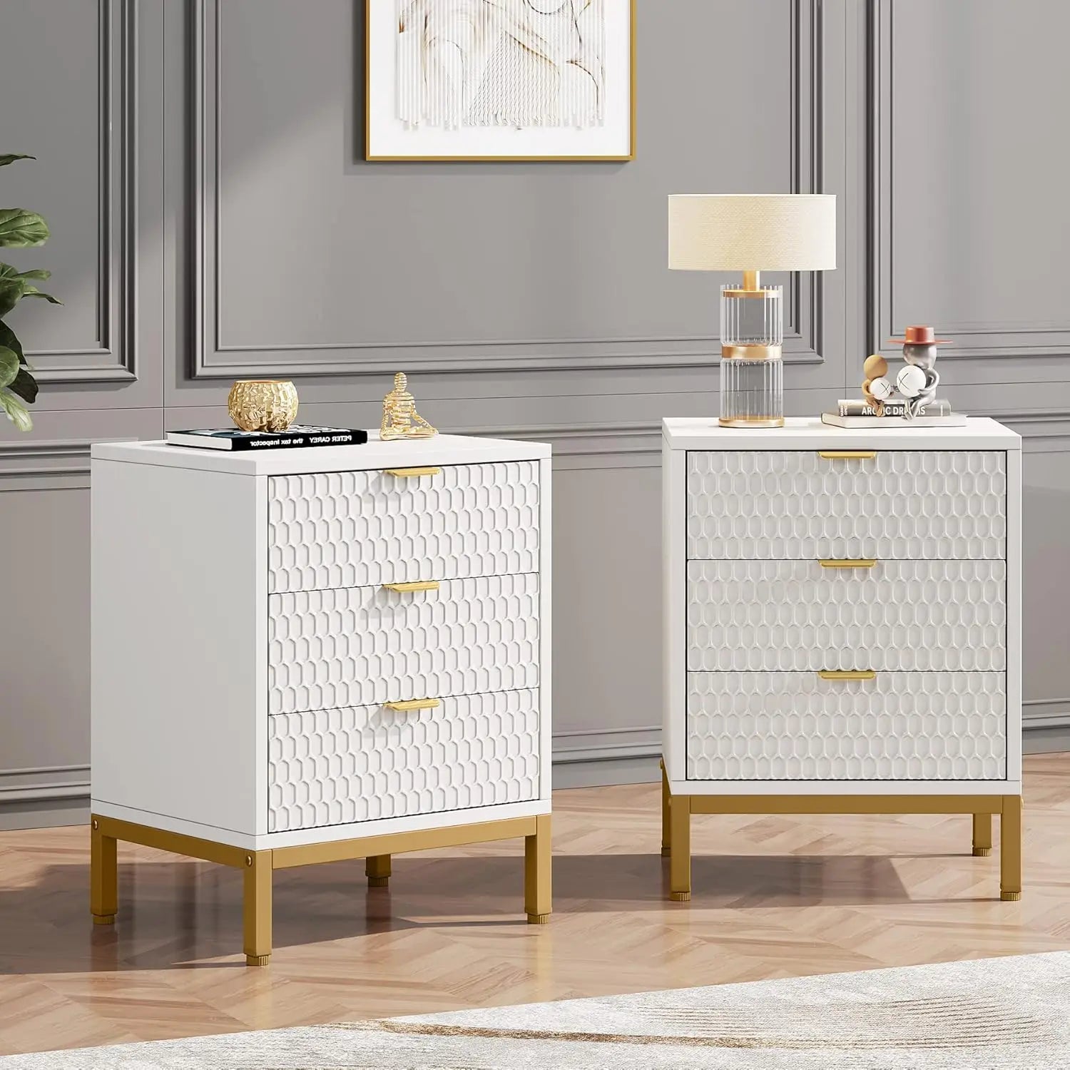 3-Drawer Bedside Table – premium handmade décor piece for modern homes.