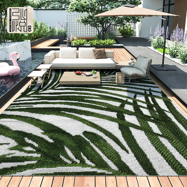 Fresh Summer Outdoor Carpet - handmade
