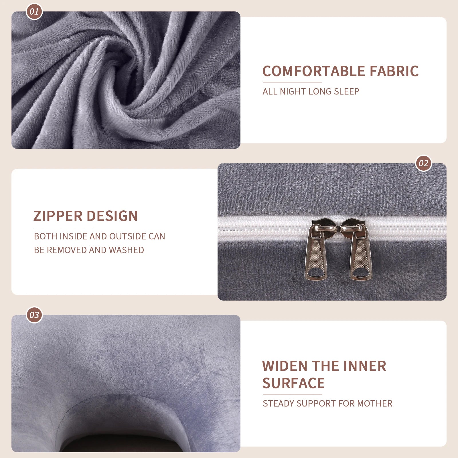 Pregnancy Support Cushion - handmade