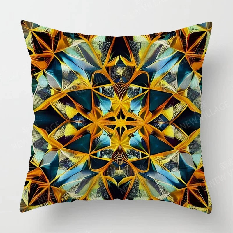 Abstract Cushion Cover - handmade