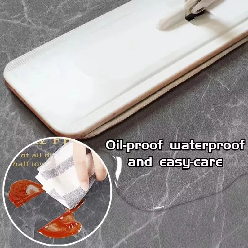 French Kitchen Waterproof Floor Mat - handmade