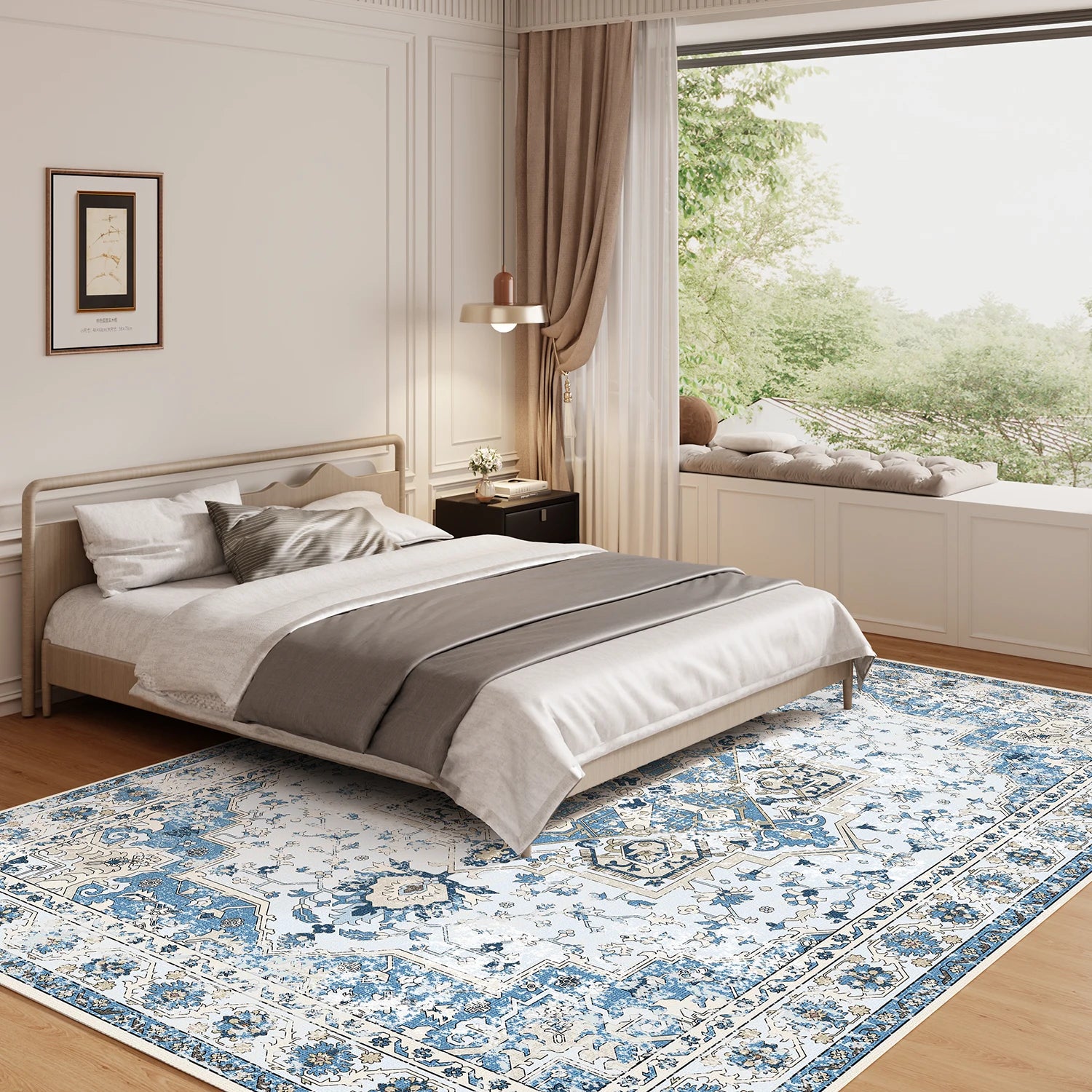 Soft Comfortable Area Rug - handmade